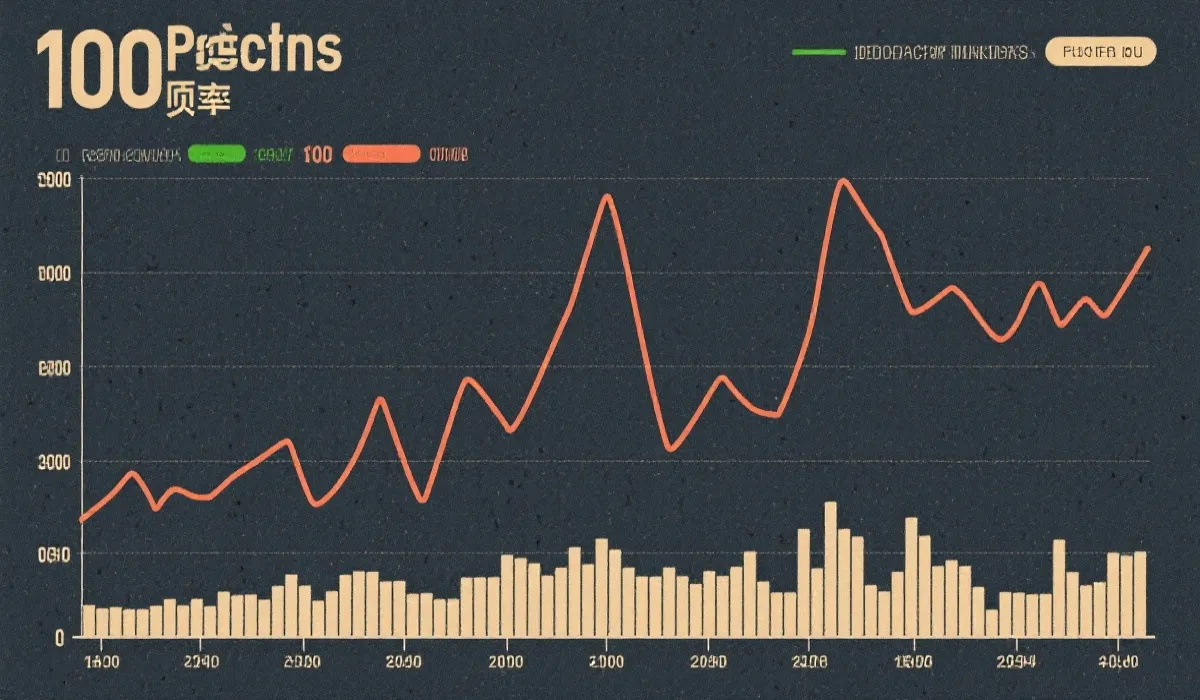 近100期频率曲线